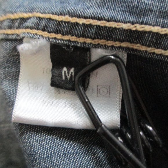 BESPOKEN DENIM BUTTON-DOWN SHIRT - Picture 10 of 10